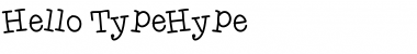 Download HelloTypeHype Font Download HelloTypeHype Font