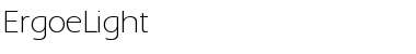 Download ErgoeLight Font Download ErgoeLight Font