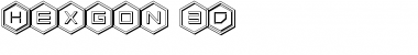 Download HEX:gon 3D Font Download HEX:gon 3D Font