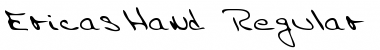 Download EricasHand Font Download EricasHand Font