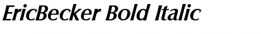 Download EricBecker Font Download EricBecker Font