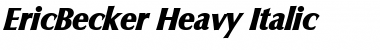 Download EricBecker-Heavy Font Download EricBecker-Heavy Font