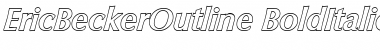 Download EricBeckerOutline Font Download EricBeckerOutline Font