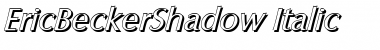 Download EricBeckerShadow Font Download EricBeckerShadow Font