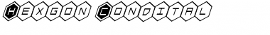 Download HEX:gon Condensed Italic Font Download HEX:gon Condensed Italic Font