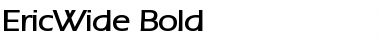 Download EricWide Font Download EricWide Font