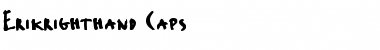 Download Erikrighthand Font Download Erikrighthand Font