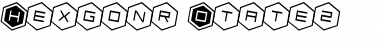 Download HEX:gon Rotated 2 Font Download HEX:gon Rotated 2 Font