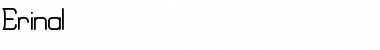 Download Erinal Font Download Erinal Font