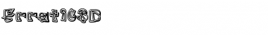 Download Erratic3D Font Download Erratic3D Font