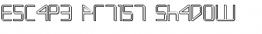 Download Escape Artist Shadow Font Download Escape Artist Shadow Font