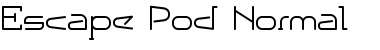 Download Escape Pod Font Download Escape Pod Font