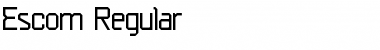 Download Escom-Regular Font Download Escom-Regular Font