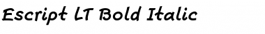 Download Escript LT Regular Font Download Escript LT Regular Font