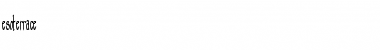 Download esoterrace Font Download esoterrace Font