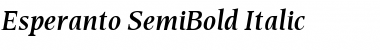 Download Esperanto SemiBold Font Download Esperanto SemiBold Font