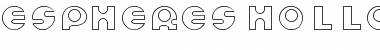 Download Espheres Hollow Font Download Espheres Hollow Font