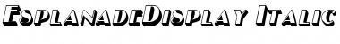 Download EsplanadeDisplay Font Download EsplanadeDisplay Font