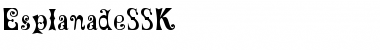 Download EsplanadeSSK Font Download EsplanadeSSK Font