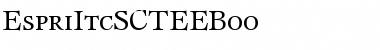 Download EspriItcSCTEEBoo Font Download EspriItcSCTEEBoo Font