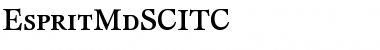 Download EspritMdSCITC Font Download EspritMdSCITC Font
