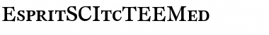 Download EspritSCItcTEEMed Font Download EspritSCItcTEEMed Font