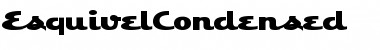 Download EsquivelCondensed Font Download EsquivelCondensed Font