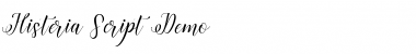 Download Histeria Script Demo Font Download Histeria Script Demo Font