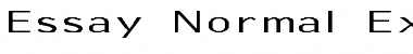 Download Essay-Normal Ex Font Download Essay-Normal Ex Font