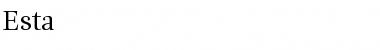 Download Esta Font Download Esta Font