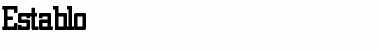 Download Establo Font Download Establo Font
