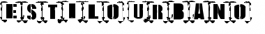 Download ESTILO URBANO Font Download ESTILO URBANO Font