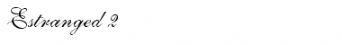 Download Estranged 2 Font Download Estranged 2 Font