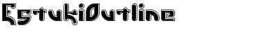 Download EstukiOutline Font Download EstukiOutline Font