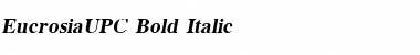 Download EucrosiaUPC Font Download EucrosiaUPC Font