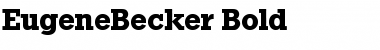 Download EugeneBecker Font Download EugeneBecker Font