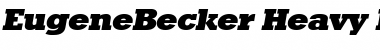 Download EugeneBecker-Heavy Font Download EugeneBecker-Heavy Font