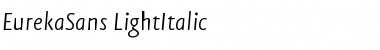 Download EurekaSans-LightItalic Font Download EurekaSans-LightItalic Font