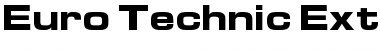 Download Euro Technic Extended Font Download Euro Technic Extended Font