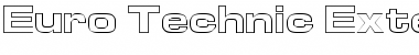 Download Euro Technic Extended Outline Font Download Euro Technic Extended Outline Font