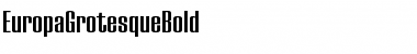 Download EuropaGrotesqueBold Font Download EuropaGrotesqueBold Font