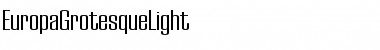 Download EuropaGrotesqueLight Font Download EuropaGrotesqueLight Font