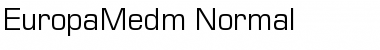 Download EuropaMedm Font Download EuropaMedm Font