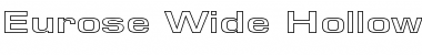 Download Eurose Wide-Hollow Font Download Eurose Wide-Hollow Font