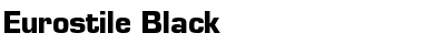 Download Eurostile-Black Font Download Eurostile-Black Font