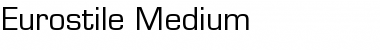 Download Eurostile-Medium Font Download Eurostile-Medium Font
