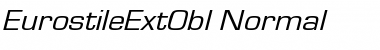 Download EurostileExtObl-Normal Font Download EurostileExtObl-Normal Font