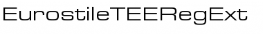 Download EurostileTEERegExt Font Download EurostileTEERegExt Font