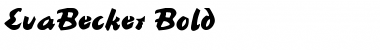 Download EvaBecker Font Download EvaBecker Font