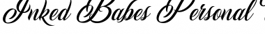 Download Inked Babes Font Download Inked Babes Font